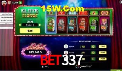 BET337: Seu Cassino Premiado com Pagamentos Rápidos